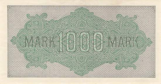 1000 Mark 1922 ro.75i WM